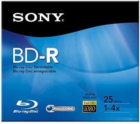 img 2 attached to 📀 Sony BD-R Blu-Ray Recordable Single Layer Disc - 25GB, 1-6X Speed (Discontinued)