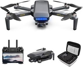 img 4 attached to ✈️ Tomzon D40 Drone with 4K Camera: GPS FPV EIS Quadcopter for Adults, 27Mins Flight Time, Auto Return Home, Tap Fly - Buy Now!