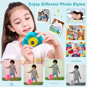 img 1 attached to 📸 PROGRACE Kids Camera – Exciting Birthday Toy for Boys: Action Camera for Kids 4-12 Yrs, 1080P Video Recorder, 2 Inch IPS Screen