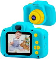 📸 prograce kids camera – exciting birthday toy for boys: action camera for kids 4-12 yrs, 1080p video recorder, 2 inch ips screen logo
