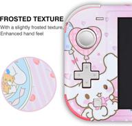 🎮 dlseego switch lite skin sticker – pretty cute pattern full wrap skin film – nintendo switch lite protective sticker – pink logo