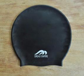 img 2 attached to Dreadlocks & Braids Swim Cap (Large & XL) - New & Enhanced Design