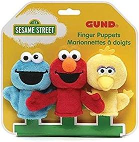 img 4 attached to 🐵 Sesame Street Monster Puppet by GUND