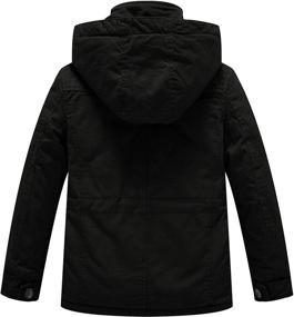 img 3 attached to WenVen Thicken Quilted Cotton Jacket Boys' Clothing and Jackets & Coats