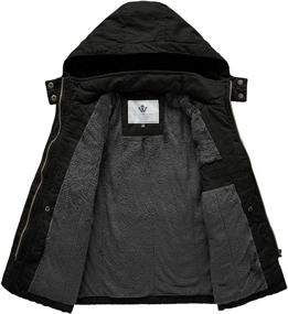 img 2 attached to WenVen Thicken Quilted Cotton Jacket Boys' Clothing and Jackets & Coats