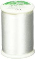 🧵 clover white silk thread 50wt, 109 yards - optimal length for sewing projects logo