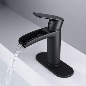 img 2 attached to 🚿 Single-handle NEWATER Waterfall Bathroom Faucet
