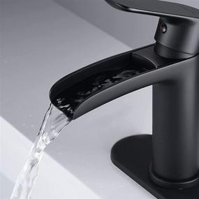 img 1 attached to 🚿 Single-handle NEWATER Waterfall Bathroom Faucet