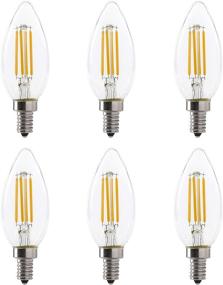 img 4 attached to 💡 Enhanced Filament Chandelier Equivalence: Dimmable Candelabra with Cutting-Edge Efficiency