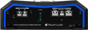 img 1 attached to 🚗 Planet Audio PL1500.1M Monoblock Car Amplifier - 1500W, 2/4 Ohm Stable, Class A/B, Mosfet Power Supply