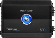 🚗 planet audio pl1500.1m monoblock car amplifier - 1500w, 2/4 ohm stable, class a/b, mosfet power supply logo