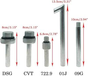 img 3 attached to 🔧 Enhanced Automatic Transmission Fluid Oil Filling Adapter for VW Audi 09G 01J 722.9 CVT DSG ATF Benz 722.9