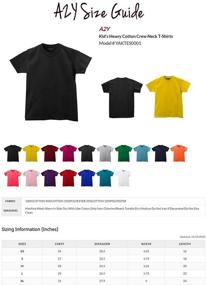 img 1 attached to A2Y Heavy Cotton T Shirts Kelly Boys' Clothing for Tops, Tees & Shirts