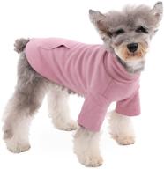 🐶 migohi dog fleece vest sweater: comfortable & stylish winter apparel for dogs логотип