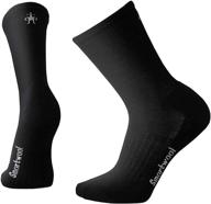 walk light crew socks by smartwool - unisex adult logo