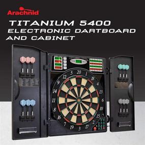 img 3 attached to Arachnid Titanium Electronic Dartboard Cabinet