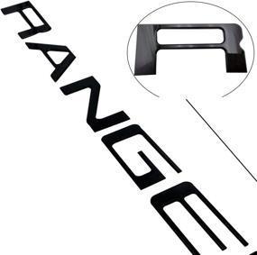 img 1 attached to Tailgate Inserts Letters Compatible Accessories Exterior Accessories