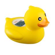 🐥 b&amp;h classic duck baby thermometer: infant bath floating toy for safety temperature monitoring logo