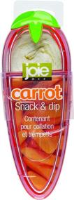 img 1 attached to 🥕 Joie Carrot: BPA-Free, LFGB Approved, Sectioned Food Container for Snacks - One Size, Orange