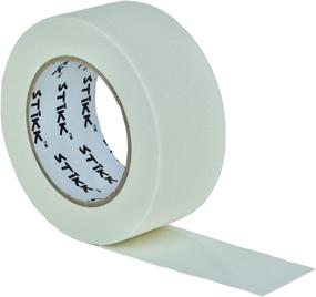 img 1 attached to 🖌️ STIKK 2" x 60yd White Painters Tape: Easy Removal, Trim Edge Finishing, and Decorative Marking Tape