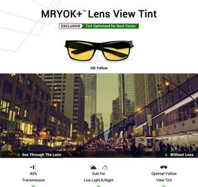 img 1 attached to Mryok Polarized Replacement Lenses Whisker Men's Accessories