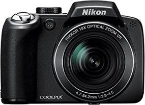 img 2 attached to 📷 Nikon Coolpix P80 10.1MP Digital Camera, 18x Wide Angle Optical Vibration Reduction Zoom, Black - Improved for SEO