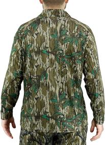 img 3 attached to Mossy Oak Lightweight Quarter Break-Up: High-Performance Men's Clothing for Active Outdoors Enthusiasts