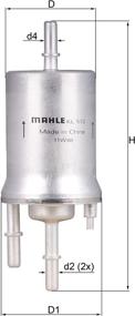 img 4 attached to 🔍 Enhanced Fuel Filtration with MAHLE Original KL 572 Filter