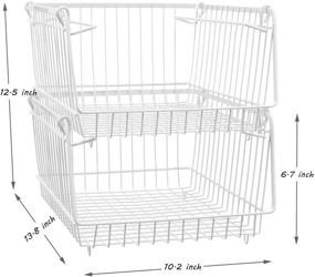 img 2 attached to Homics Stacking Capacity Organizer Vegetable