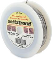 wire & cable specialties softstrand uncoated stranded stainless steel wrapping - size 8, 375 ft (114.3 m) picture wire for durability and strength logo