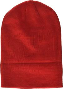 img 1 attached to 🧢 Stay Cozy in Style with Timberland Men's Cuffed Beanie featuring Embroidered Logo