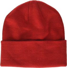 img 2 attached to 🧢 Stay Cozy in Style with Timberland Men's Cuffed Beanie featuring Embroidered Logo