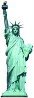 🗽 engraved 6-foot cardboard stand up statue of liberty logo
