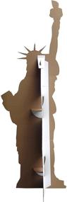 img 1 attached to 🗽 Engraved 6-Foot Cardboard Stand Up Statue of Liberty