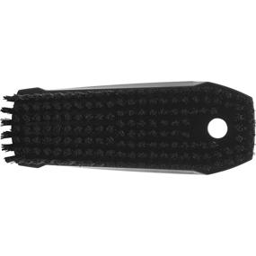 img 2 attached to 🧼 Vikan 64409 Nail Brush: Polyester Brush for Efficient Nail Cleaning - 1-31/32" x 4-1/2", Black