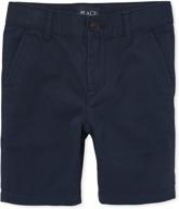 🩳 uniform stretch shorts for boys' clothing at childrens place shorts logo