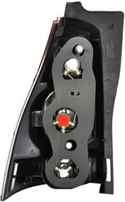 img 1 attached to Надежная задняя фара Dependable Direct для Toyota 4-Runner 2003-2005 - TO2801147 81561-35272: качественная заменяемая деталь.