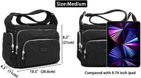 img 2 attached to Crossbody Handbags Casual Shoulder Waterproof Women's Handbags & Wallets