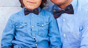 img 2 attached to 🎩 Flairs New York Gentlemen's Suspenders: Stylish Bow Ties for Boys' Accessories