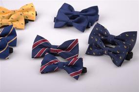 img 1 attached to 🎩 Flairs New York Gentlemen's Suspenders: Stylish Bow Ties for Boys' Accessories