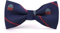 🎩 flairs new york gentlemen's suspenders: stylish bow ties for boys' accessories logo