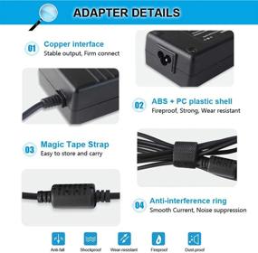 img 1 attached to 130W 19.5V 6.7A Power Adapter Charger for Dell Inspiron 15 7559 N5110 N7110 Precision M20 M60 M70 M90 M2400 Vostro 500 1000 XPS M1210 M1330 Studio 1535 1536 PA-4E Power Supply Cord