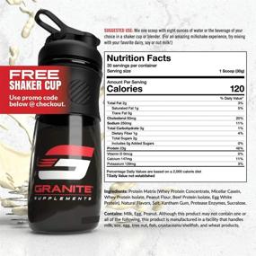 img 1 attached to 🥜 Granite Protein Powder: 5 Protein Sources for Lean Muscle Building, 30 Servings, 2lb Peanut Butter Flavor