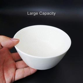 img 1 attached to 🪒 Bicrops Ceramic Shaving Bowl: Efficient Wide-Mouth Shaving Cream Cup for Men - Enhanced Lather with Large Capacity