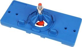 img 2 attached to Efficient Cabinet Door Installation Tool: 🔵 35mm Hinge Hole Jig Drill Guide Set (Blue)