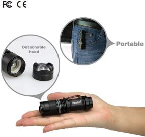 img 1 attached to Flashlights Hausbell Flashlight High Adjustable Resistant