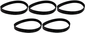 img 1 attached to 🔍 High-Quality Replacement Flat Belts for Riccar Upright Vacuum Cleaners - A20-R2 A20R2 Replacements, Set of 5 Flat Belts