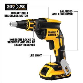 img 3 attached to 🔧 DEWALT DCF620D2 20V Brushless ScrewGun: Advanced Power and Precision