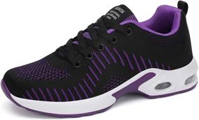 img 4 attached to FLARUT Lightweight Fashion Sport Sneakers for Athletic Women - Stylish and Comfortable Athletic Shoes