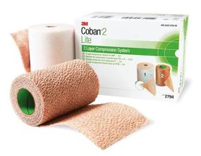 img 4 attached to 📦 3M Coban 2 Lite Compression System with Stocking 2794N - 1 Kit/Carton, 8 Cartons/Case